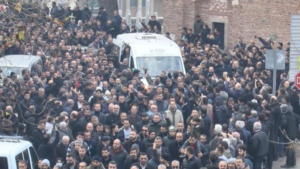Eski Ülkü Ocakları Başkanı Sinan Ateş'in cenazesi toprağa verildi