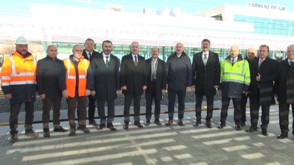 Ulaştırma Bakanı; Ankara-Sivas hattı için aydınlık gelecek nitelendirmesi