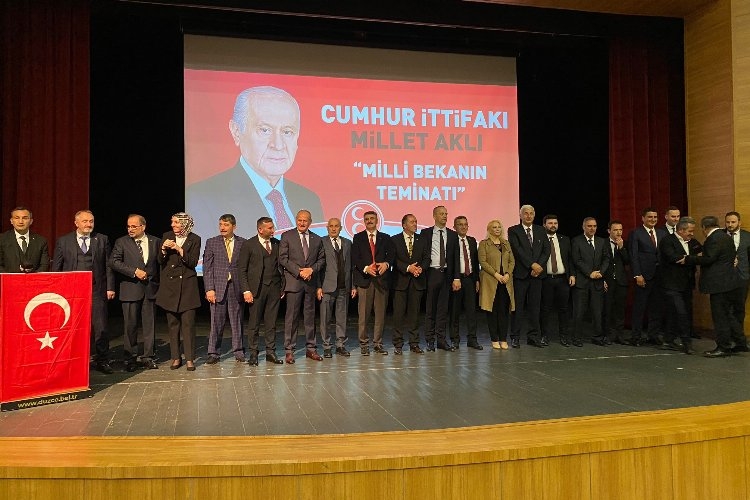 Düzce'de MHP'nin aday adayları tanıtıldı