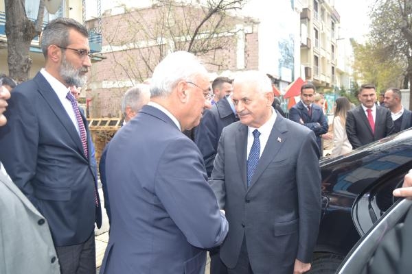 AK Parti'li Yıldırım ve Çelik, DSP'yi ziyaret etti