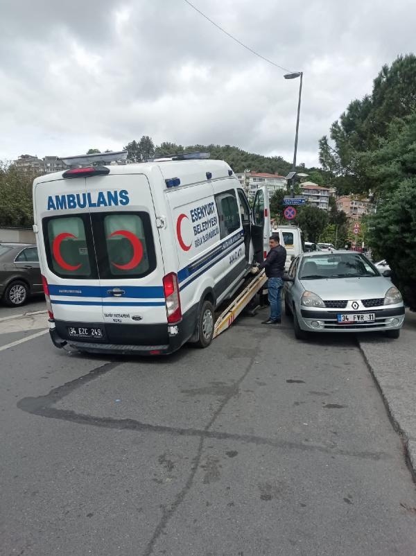 Esenyurt Belediyesi’ne ait ambulans haczedildi