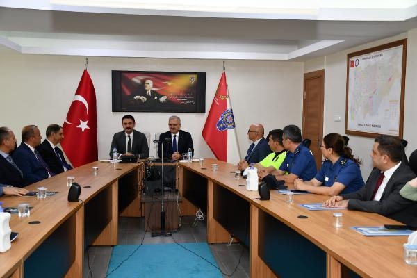 İçişleri Bakan Yardımcısı Karaloğlu, Kırıkkale'de incelemelerde bulundu