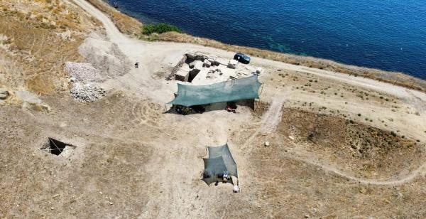 Prof. Dr. Erdem: Perinthos Antik Kenti'nde ortaya çıkarılan tiyatro kaya tıraşlanarak inşa edilmiş