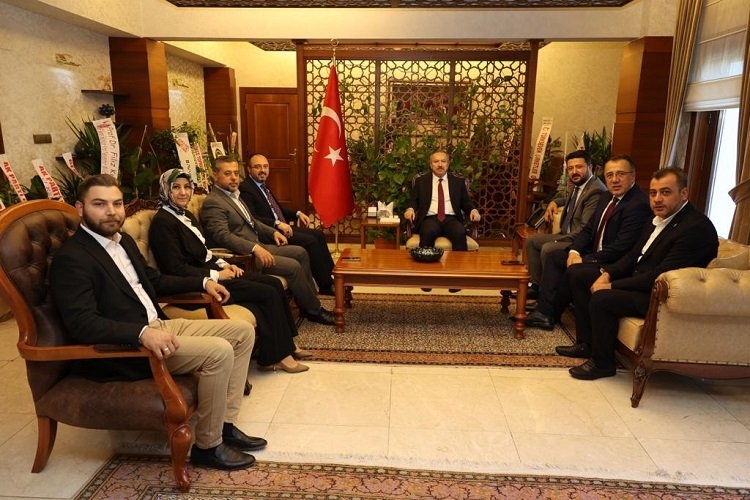 AK Parti Nevşehir'den Vali Fidan'a ziyaret