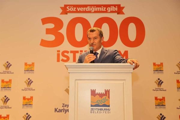 Zeytinburnu Kariyer Merkezi, 3 bininci istihdamını gerçekleştirdi
