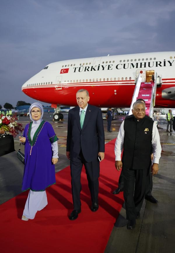 Cumhurbaşkanı Erdoğan, Hindistan’da