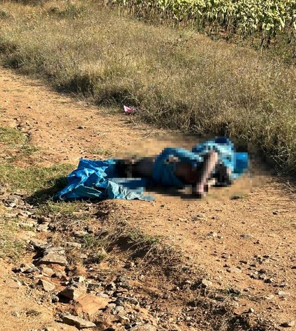 Toprak yolda bulunan cesette 'kaçak göçmen' şüphesi
