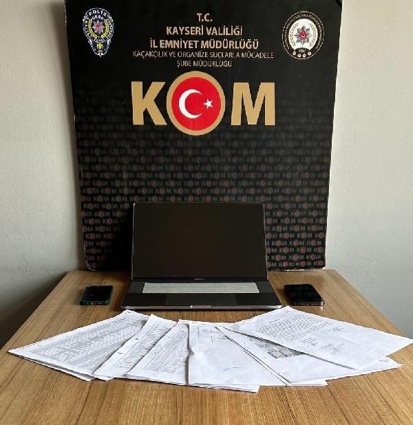 Kayseri'de tefecilere operasyon: 7 gözaltı