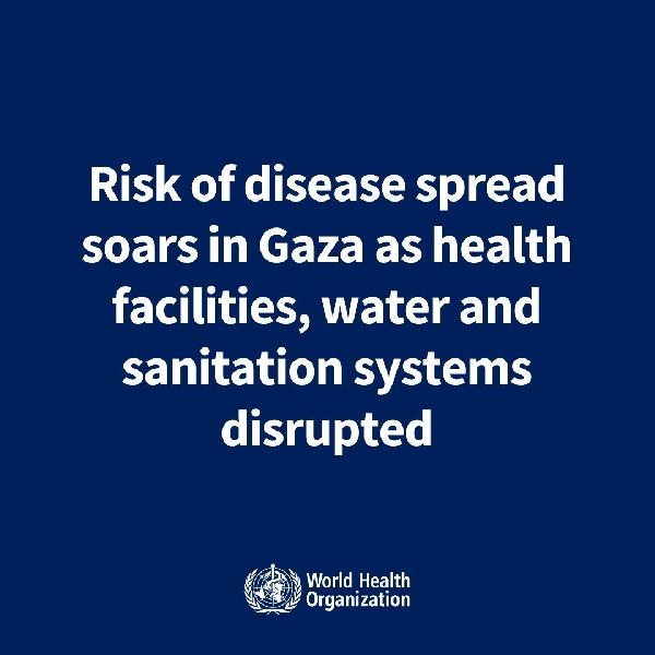 DSÖ’den Gazze için salgın uyarısı: Endişe verici eğilimler ortaya çıkmaya başladı