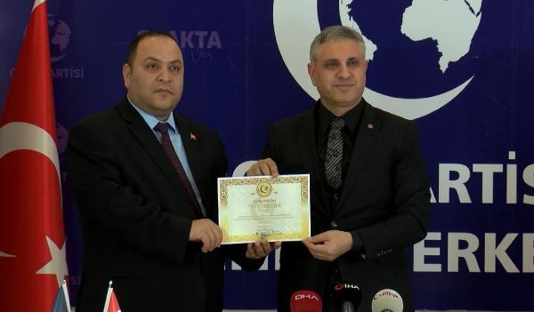 Ocak Partisi Dış İlişkilerden Sorumlu Genel Başkan Yardımcılığına Şerif Bozkurt atandı