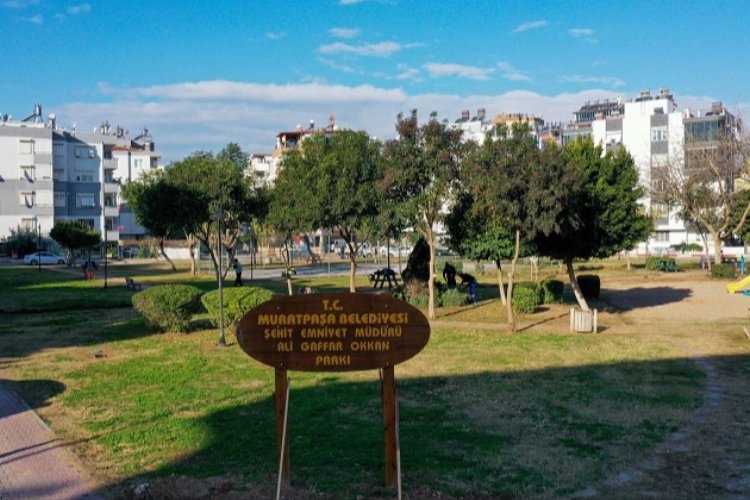 Muratpaşa'da Gaffar Okkan Parkı açılıyor